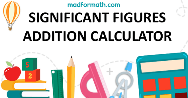 Significant Figures Calculators