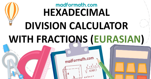 Hexadecimal Arithmetic Calculators